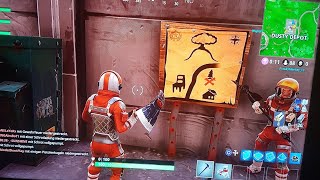dusty depot schatzkarte auflosung fortnite - fortnite schatzkarte dusty depot