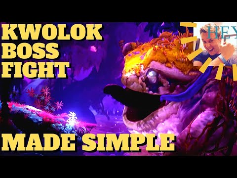 Ori and the Will of the Wisps - Frog Kwolok Boss Fight Made Simple (Toad, Corrupted)