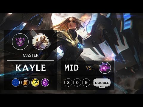 Kayle Mid vs Vel'Koz - EUW Master Patch 9.7