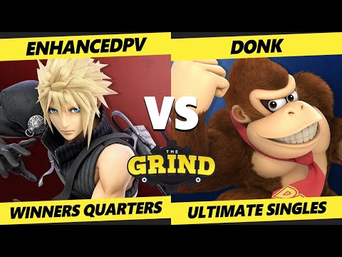The Grind 204 Winners Quarters - enhancedpv (Cloud) Vs. Donk (Palutena, DK) Smash Ultimate - SSBU