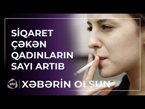 Siqaret istifadəçiləri arasında qadınların sayı artıb