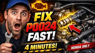 Fix P0024 Code Honda in Minutes – No Mechanic Needed!