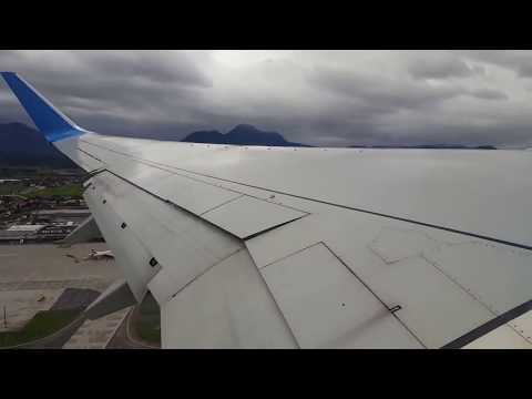 Horror Landeanflug Landung Crosswind Seitenwind Salzburg Sturm/Horror landing approach landing