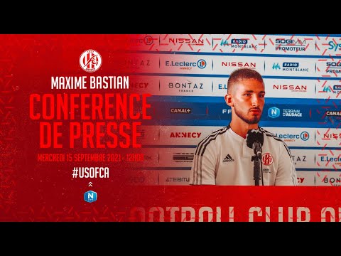 J7 - Maxime Bastian (conférence de presse avant match)