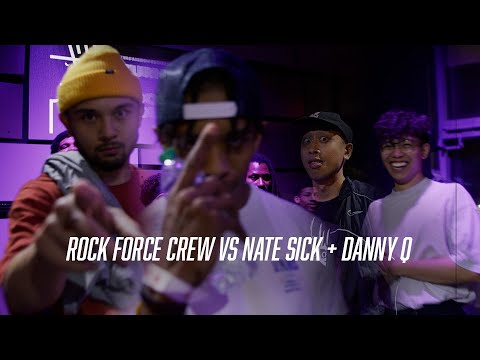 TURN IT LOOSE VOL. 3 // TOP 16 // ROCK FORCE CREW VS NATE SICK + DANNY Q // BBOY MOTIVATION