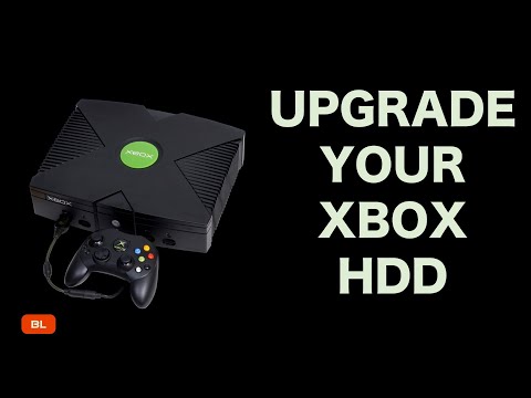Original Xbox Hard Drive Upgrade Tutorial Guide How To Install New HDD