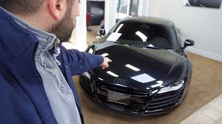 Inspecting USED Audi R8 for Mr Lightmode! Should we BUY IT?!