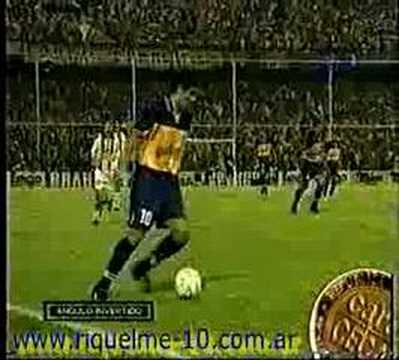 Riquelme, Otra que Maradona