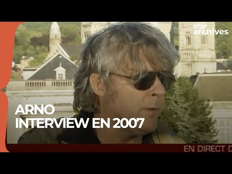Arno : son interview culte en plein JT en 2007 - RTBF Archives