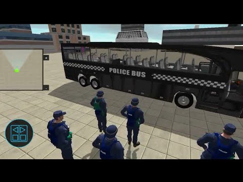 Us Police Bus Coach Driving – Off-road Police Soldier Transporter Bus Android Games #3