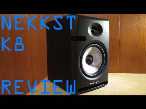Обзор студийного монитора Behringer NEKKST K8