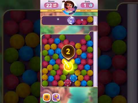 Diamond Diaries Saga Level 374 ~ No Boosters