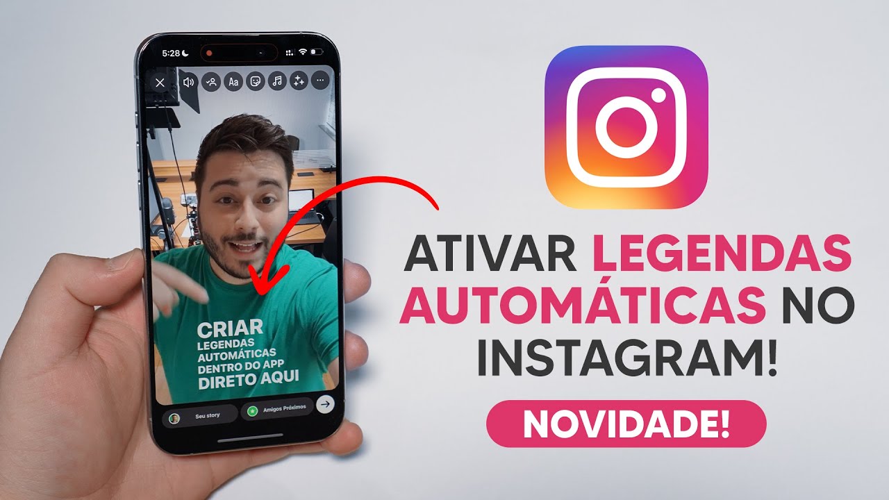 Como Gerar Legendas Automáticas no Instagram (FINALMENTE!)