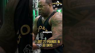 How did Busta Rhymes lose weight?