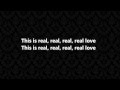 Real love - Clean Bandit & Jess Glynne (lyrics)