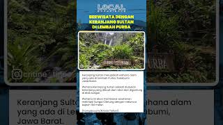 Keranjang Sultan di Lembah Purba Ajak Wisatawan Meluncur 100 Meter Melintasi Sungai Cibitung