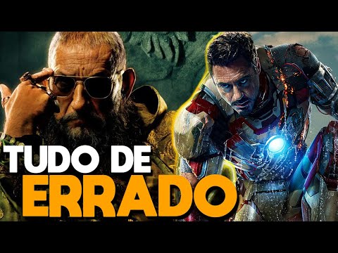 TUDO de ERRADO com HOMEM DE FERRO 3