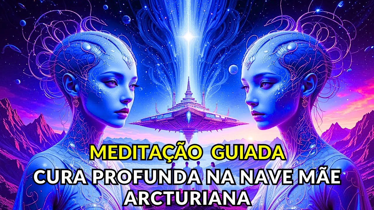 Meditação de Ativação e Cura na Nave Mãe Arcturiana | Conexão com os Seres de Luz