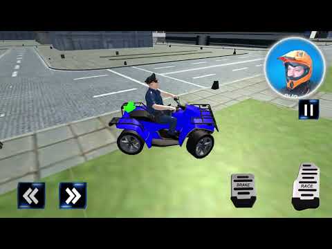 Transporting Police Limousine in Trailer Truck - Airplane Quad Bike Transporter Android Gameplay