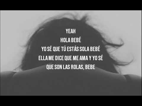 Bhaviboi ft.Eladio Carrion- Hola Bebe (letra oficial)