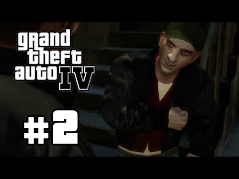 Grand Theft Auto 4 - Gameplay Walkthrough (Part 2) "Three's a Crowd"