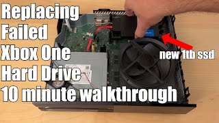 How to Replace Failed Xbox One Hard Drive with SSD
