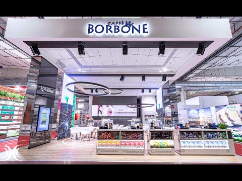 Melitea | Stand Caffè Borbone | Cibus 2021 | Exhibition Stand Awards 2022 |
