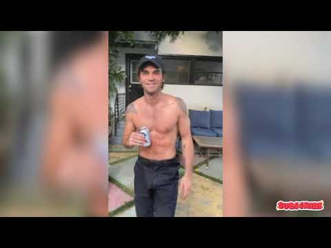 KJ Apa Challenges Drew Ray Tanner To Handstand Push-Up Competition - See Shirtless Pics!