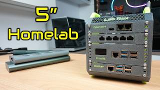 I Built a 5" Portable Raspberry Pi Homelab