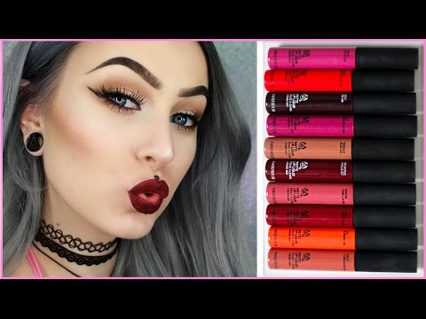 Lip Swatch & Review - The Body Shop Matte Lip Liquid | Evelina Forsell