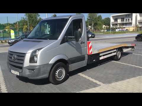 Autolaweta VW Crafter 2010 Prezentacja, Presentation.
