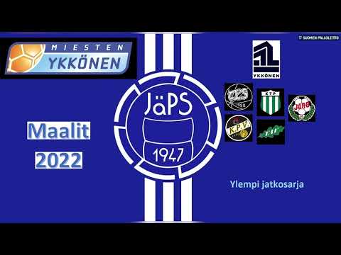 Jalkapallo Miesten Ykkönen 2022 JäPS kaikki maalit ylempi jatkosarja! ⚽️🔥⚽️ Upea kausi JäPS 🔥⚽️🔥