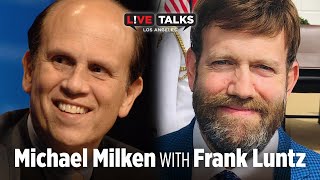 Michael Milken in conversation with Frank Luntz at Live Talks Los Angeles