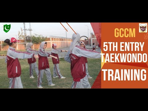 Glimpses of Taekwondo Training- 5th Entry at GCCM