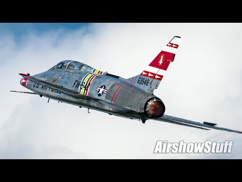 Jet Warbird Takeoffs and Flybys - No Music! - Terre Haute Airshow 2018