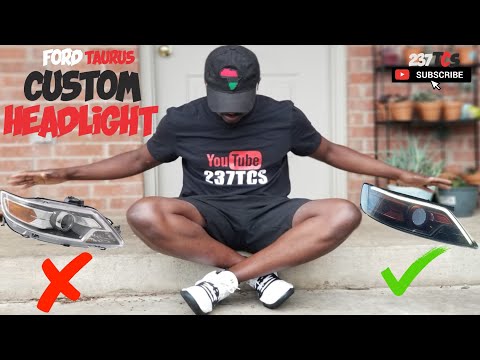 Ford Taurus custom Headlight Tutorial