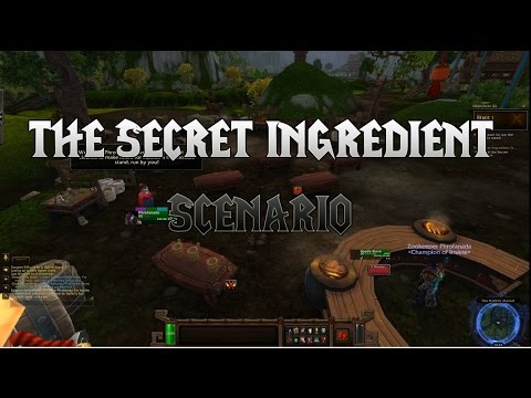 The Secret Ingredient Scenario |  WoW Mists of Pandaria
