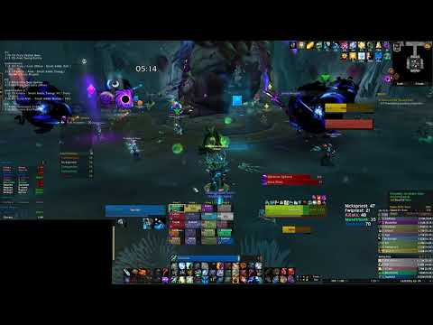 Vision Mythic Mythrax Kill - 377 Restoration Shaman POV