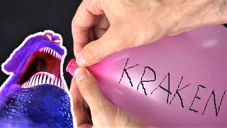 KRAKEN THEME BUT IT'S PLAYED ON A BALLOON, A DOG AND A DRUM CALCULATOR