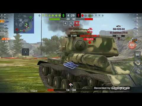 2100damage in an su-152 ABSOLUTELY DISGUSTING world of tanks blitz