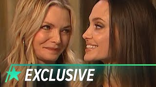 Angelina Jolie Admits She Had A 'Teen Crush' On 'Maleficent' Co-Star Michelle Pfeiffer video