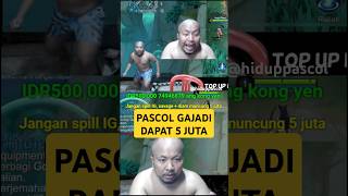 Download lagu PASCOL GAJADI DAPAT 5 JUTA ❗❗🤣🤣 #pascolshort #hiduppascol #pascol mp3