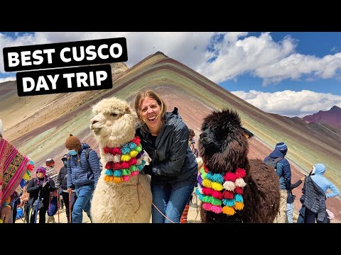 Gorgeous RAINBOW MOUNTAIN Cusco Day Trip (peru vlog)
