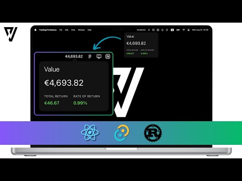 Tauri & React | Real Time Desktop Stock Tracker App 
