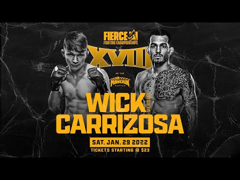 Josh Wick vs Cain Carrizosa - Fierce Fighting Championship 18