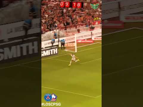 Kylian Mbappe only needs 7 seconds to sign a goal #psg #lille #ligue1 #mbappe