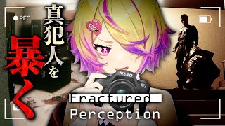 カメラを使って真犯人を暴くぞ!!カメラが捉えた“見ちゃいけない”モノ【 Fractured Perception / ホラーゲーム】
