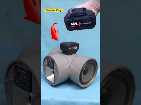 Build your own super cool Bluetooth speaker from a PVC pipe #shots