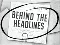 Behind The Headlines 1956 British Crime B Movie With Paul Carpenter Hazel Court