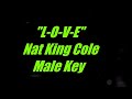 L-O-V-E by Nat King Cole Male Key Karaoke